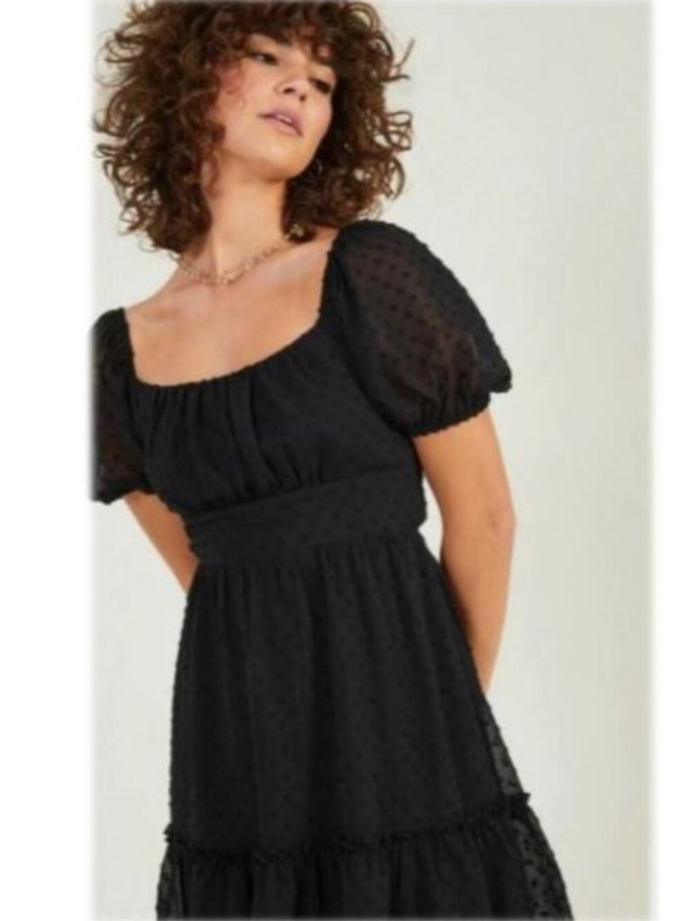 Altar'd State NWT Elsie Puff Sleeve Dress Medium